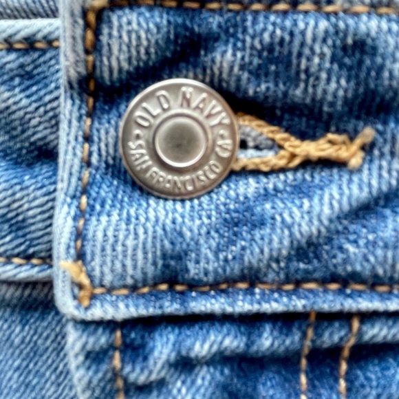 Old Navy OG Blue High Waisted Side Split Ankle Jeans Plus Size 20. EUC - Picture 6 of 15